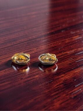Authentic Givenchy Two Tone silver/gold cufflinks